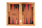 Backgammon & Checkers Foldable Board Game 2 in 1
