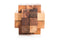 The Grandfather Burr Puzzle - 18 piece burr wooden puzzle very hard
