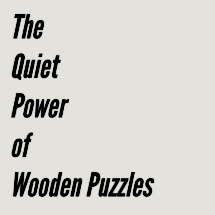 The Quiet Power of Wooden Puzzles: How They Transform the Brain and Redefine Challenges